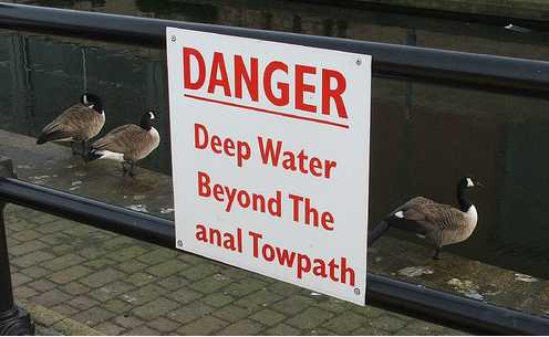 Funny, Strange Warning Signs