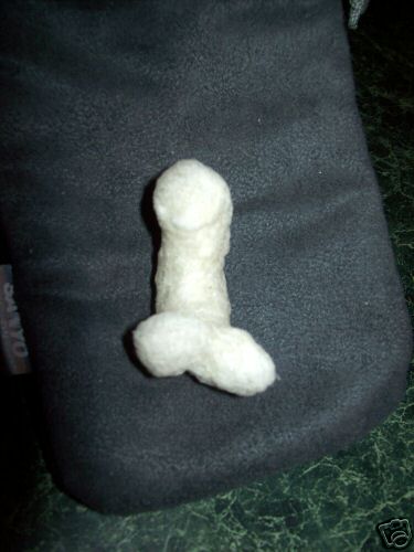 Penis shaped corn puff (put it on a shelf next to your Cheesus)