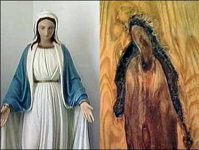 People see Virgin Mary in weirdest places.