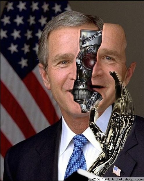 George W Bush Photoshopped