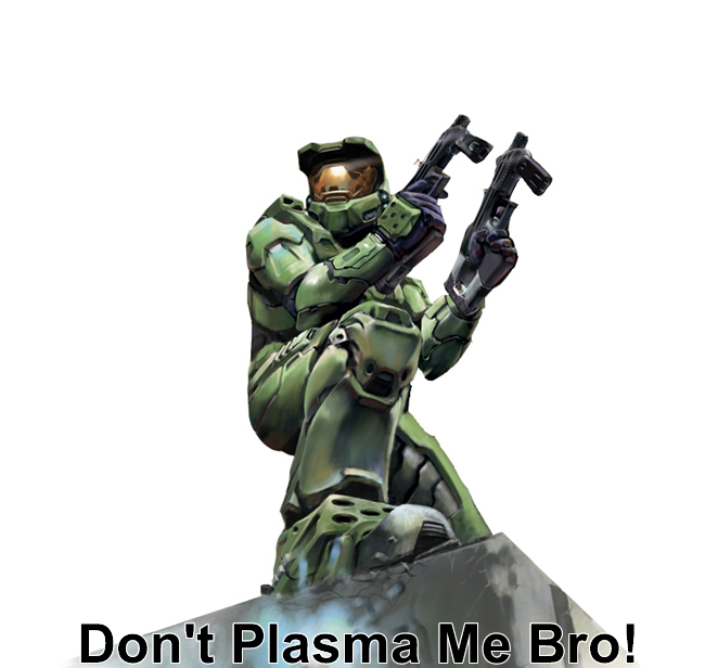 Even master chief has had his run-ins with the campus security guards