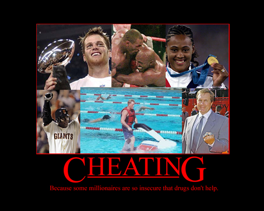 The cheaters in sports