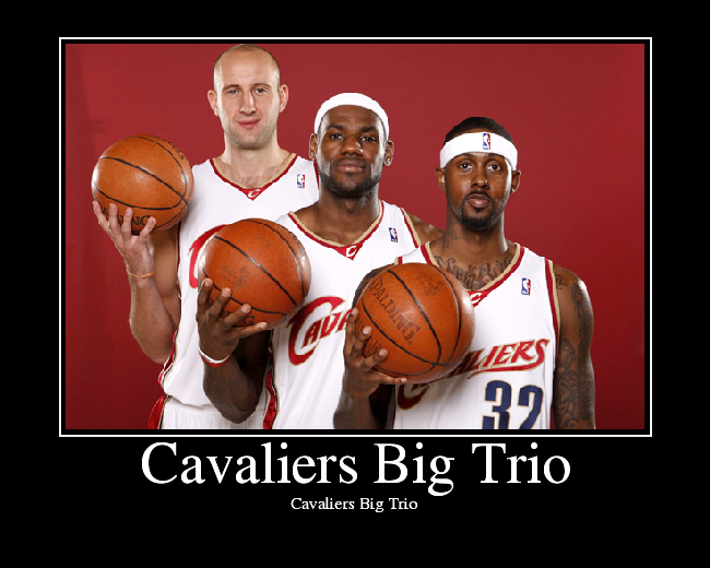Cavaliers Big Trio