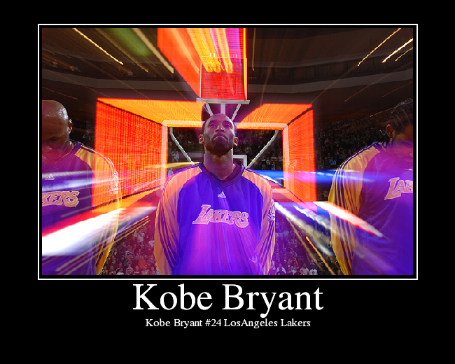 Kobe Bryant #24 LosAngeles Lakers