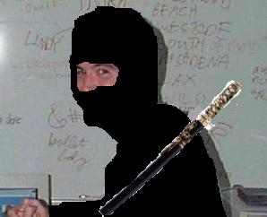 Tom the ninja!