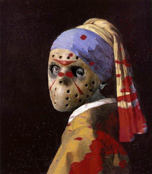Horror Villains and Famous Paintings