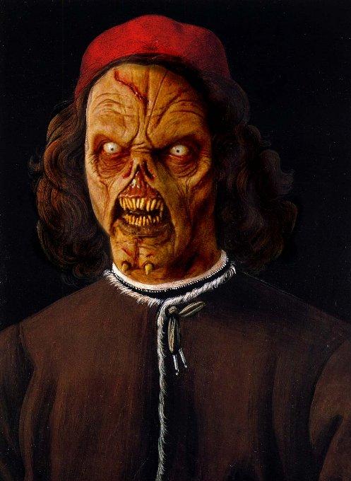Horror Villains and Famous Artwork