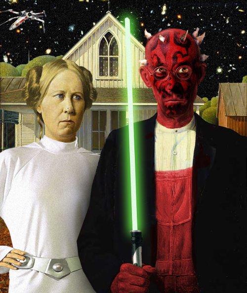 Star Wars Famous Paintings