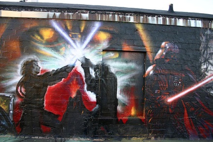 Star Wars Street Graffiti