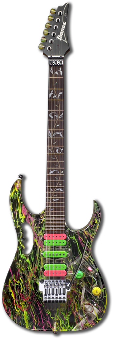 Steve Vai's JEM20TH All kinds of colors