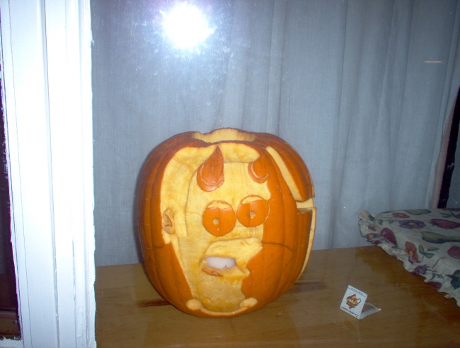 Simpsons pumpkins