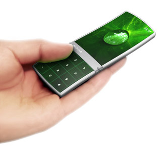 Here is a concept cell phone of 2009. It will be all touch-screen
