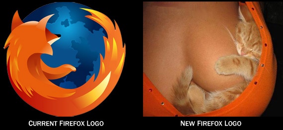 mozilla firefox - Current Firefox Logo New Firefox Logo