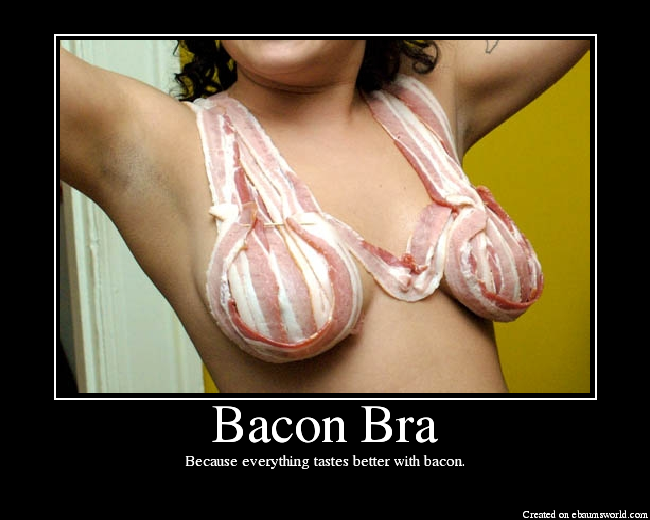 Because everything tastes better with bacon.