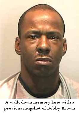 bobby brown - A walk down memory lane with a previous mugshot of Bobby Brown