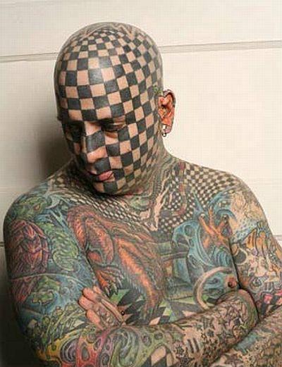 Insane Face Tattoos