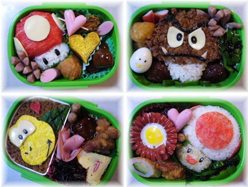 japanese lunch box mario bento box - 00