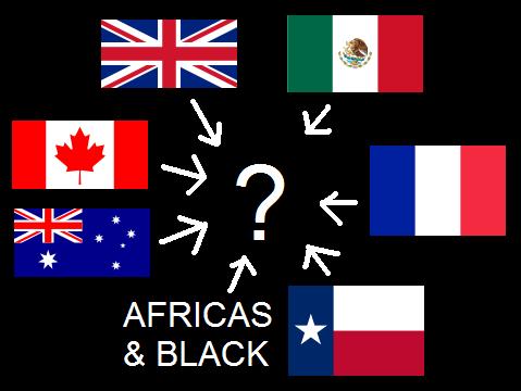Texas, United Kingdom Canada, Africa, Mexico, France, Italy  Australia  ???