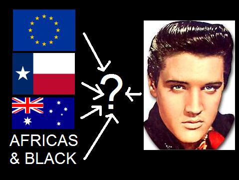 Elvis  Europe  Texas  Africa Citizens  United Kingdom  Australia  ???