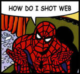 How Do He Shot Web?