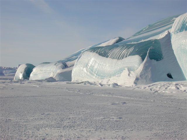 frozen wave antarctica