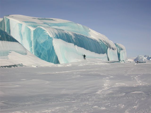 frozen wave antarctica