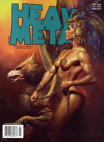 Heavy Metal Magazine Covers