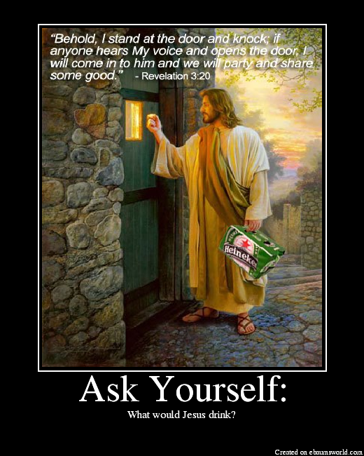 What would Jesus drink?