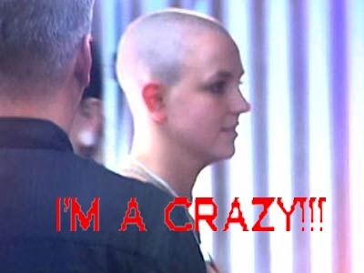 Britney's shaved head pic.