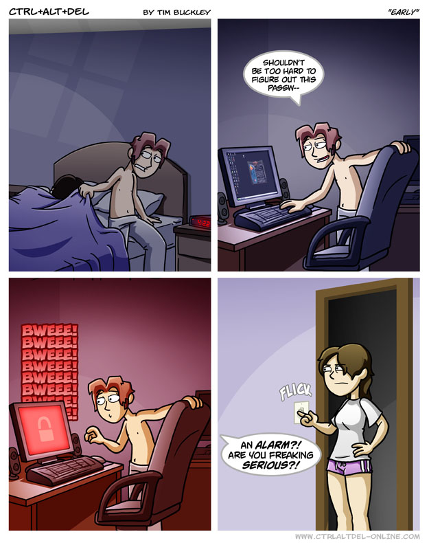 I frequently look at CAD comics' website for updates on video games and whatnot. To me this was one of the funniest ones