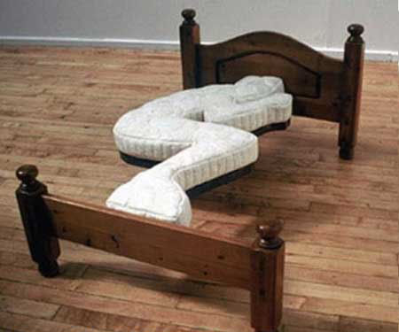 This bed is neat,but some people dont sleep like this.I think it folds out,but if so,not sure how.