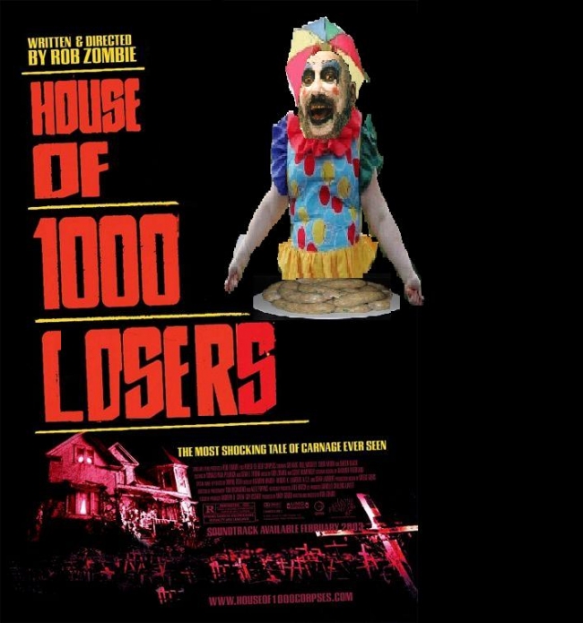 Rob Zombie is back with his latest spectacular - where no sausage link is safe - House of 1,000 Losers!