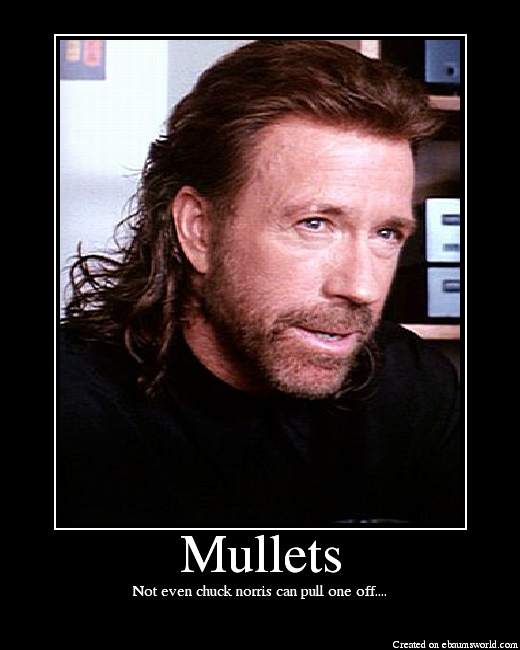 Not even chuck norris can pull one off....