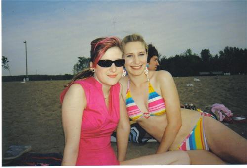 two girls in VA beach