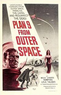 plan 9 from outer space poster - Outer Space Paralyze The Line And Resurse The Dead Plan 9 From Duter Space