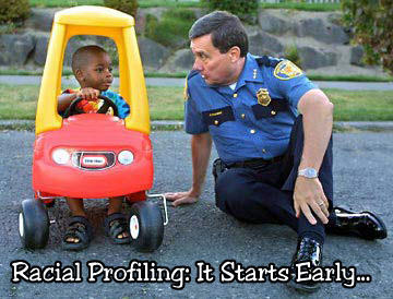 Racial Profiling. It starts early 