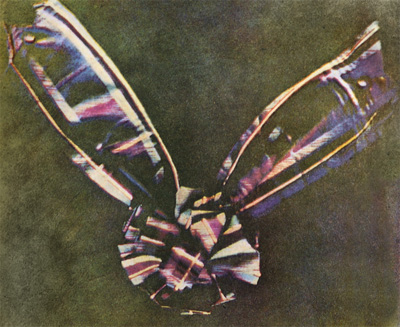 James Clerk Maxwell - Tartan Ribbon (1861) - First Color Photograph