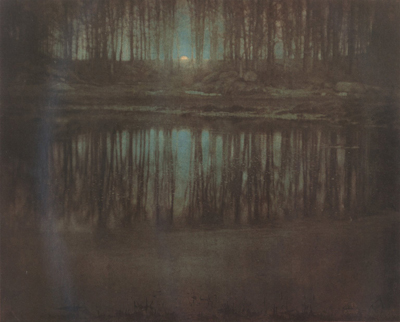 Edward Steichen - The Pond - Moonlight (1904)