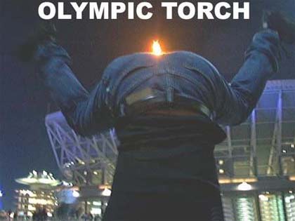 night - Olympic Torch