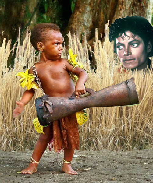Michael used to hunt over seas in his younger days