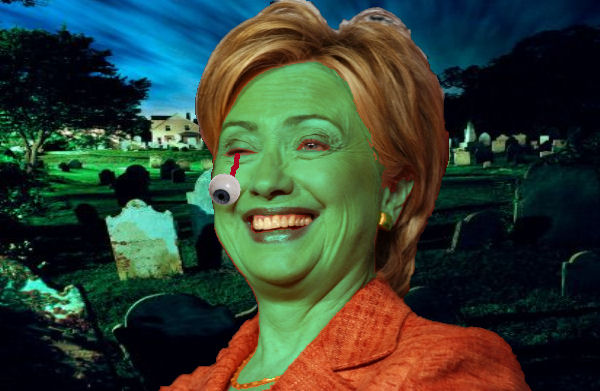 Hillary rises from the dead