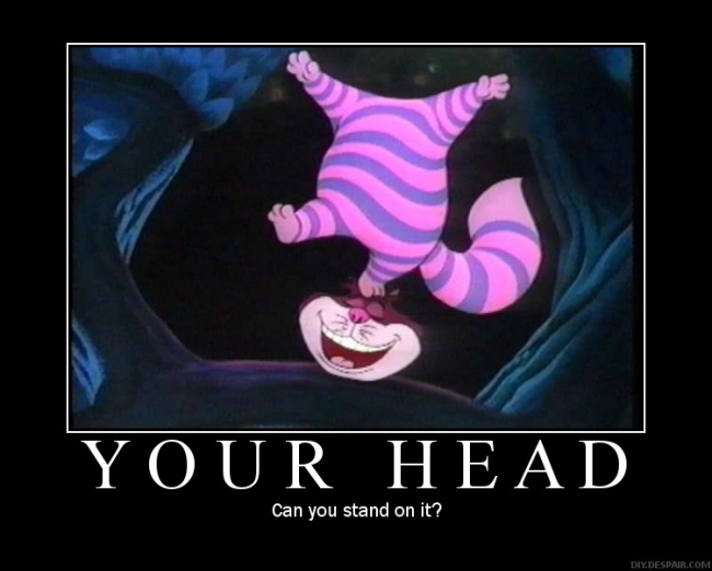 Can you stand on your head?