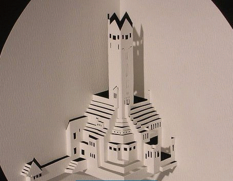 Paper Art Buildings