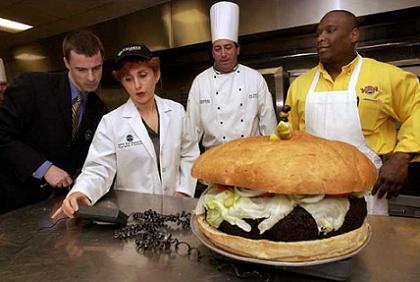 huge burger
