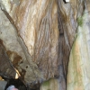 Some weird cave formations found in a cave in North Carolina. The walls look like they are made of flesh.