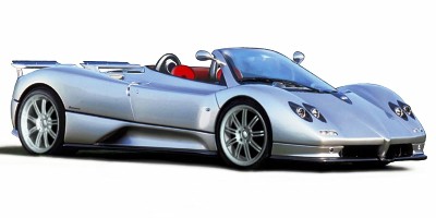 Pagani Zonda Roadster topspeed: 215 hp: 602