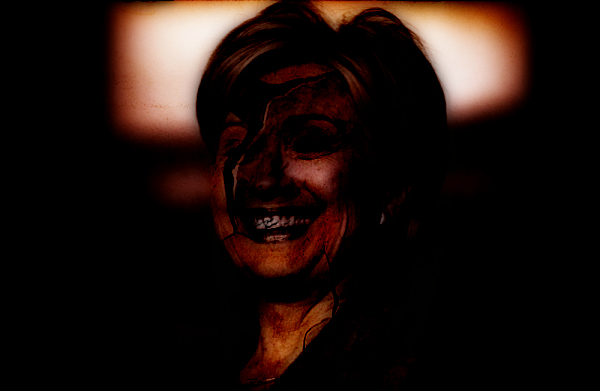 zombified Hilary 