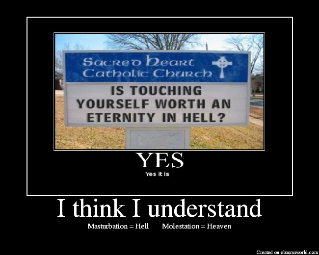 Masturbation  Hell       Molestation  Heaven