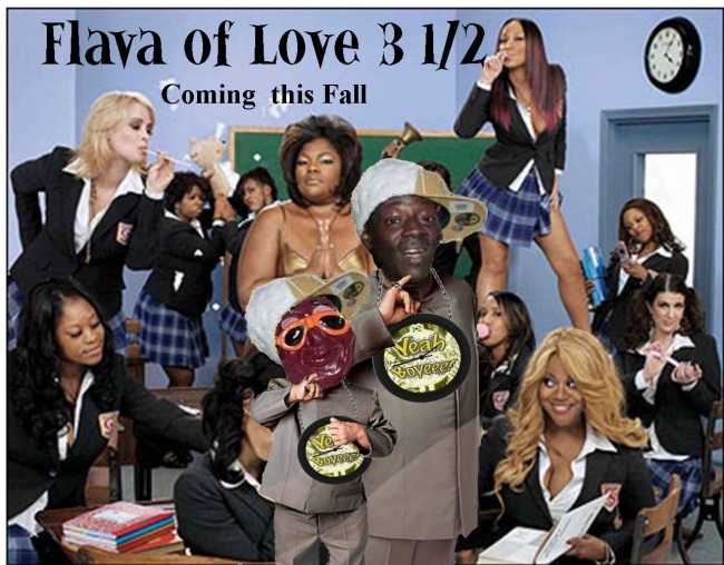 Yea Boyeeeeeeeeeeeeeee! New season of Flava of Love coming this fall featuring my half pint clone "Mini Flav!