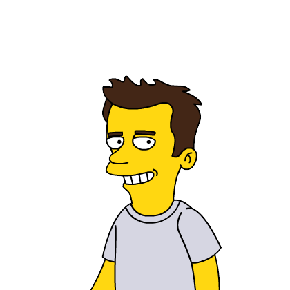 ever wanna look like a simpson, well this is a pic of me simpsonized